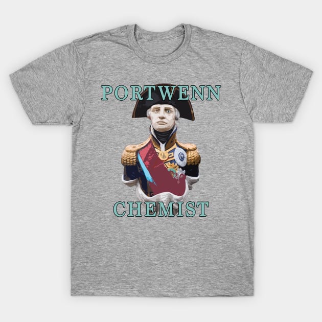 Portwenn Chemist Doc Martin Mrs Tischell T-Shirt by SonnyBoyDesigns